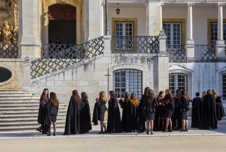 coimbra portugual estudantes